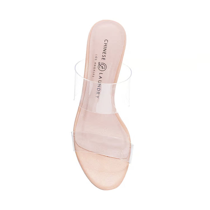Robinn Vinyl Clear Heel