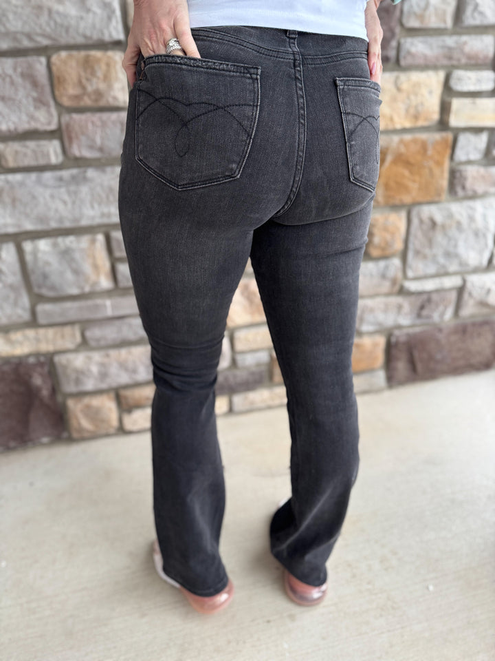 Judy Blue Black Bootcut Denim Jeans