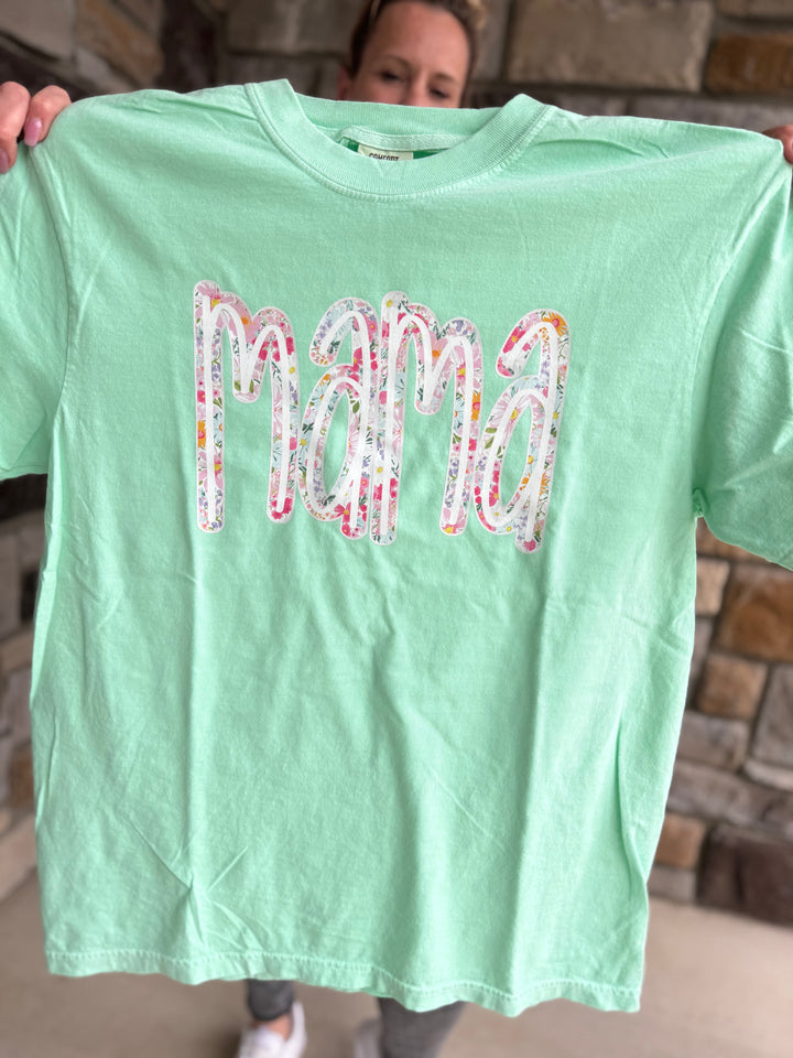 Mama Floral Graphic Tee