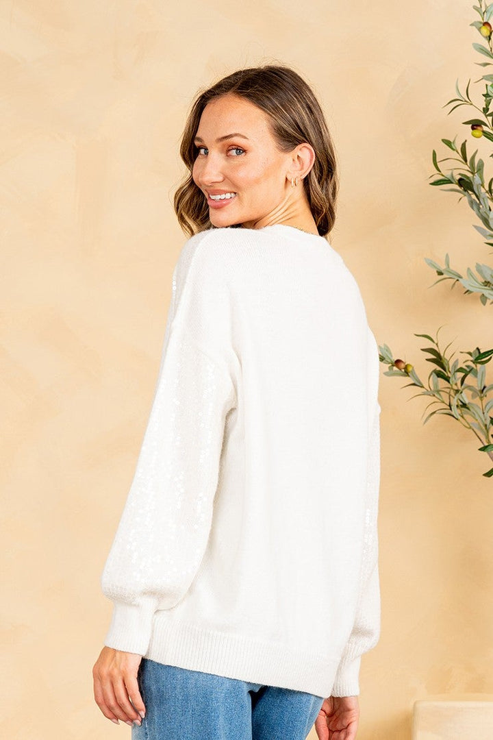 Harper Sequin Cardigan