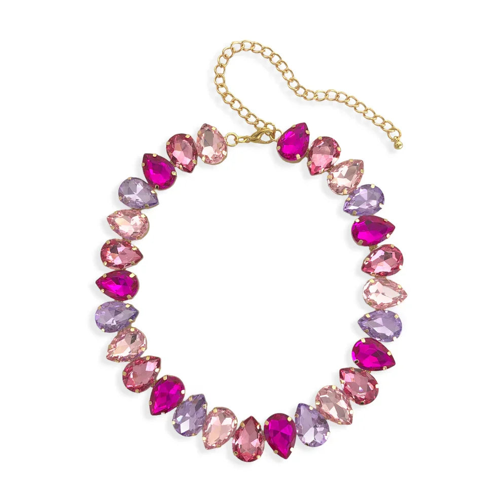 Luminous Teardrop Necklace