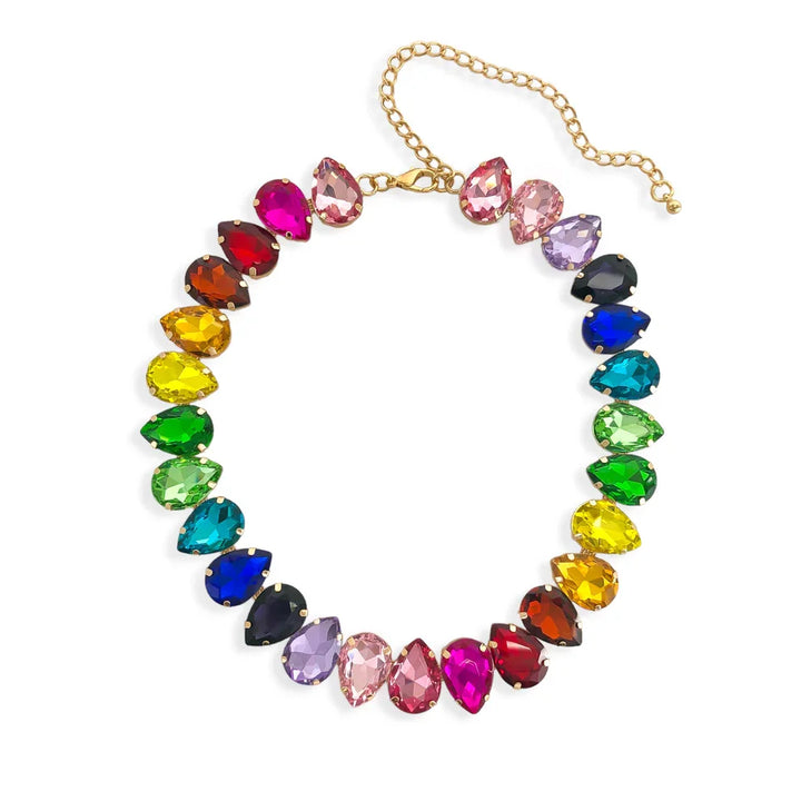 Luminous Teardrop Necklace