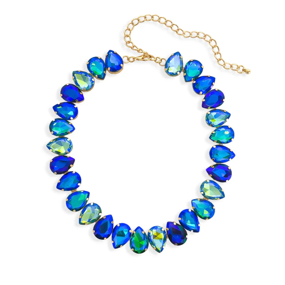 Luminous Teardrop Necklace