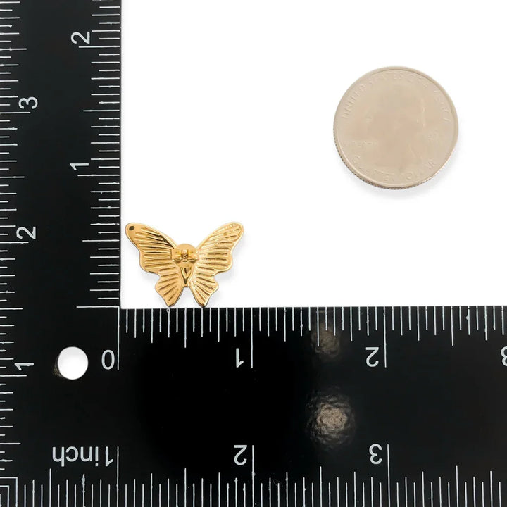 Enchanted Butterfly Stud Earrings