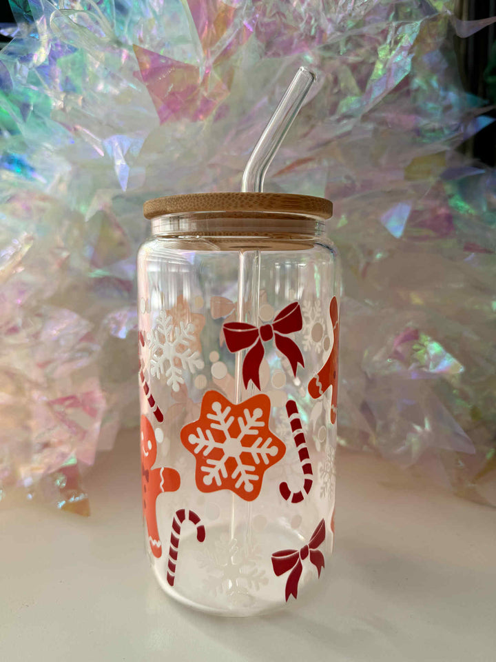 Glass Drinking Jar