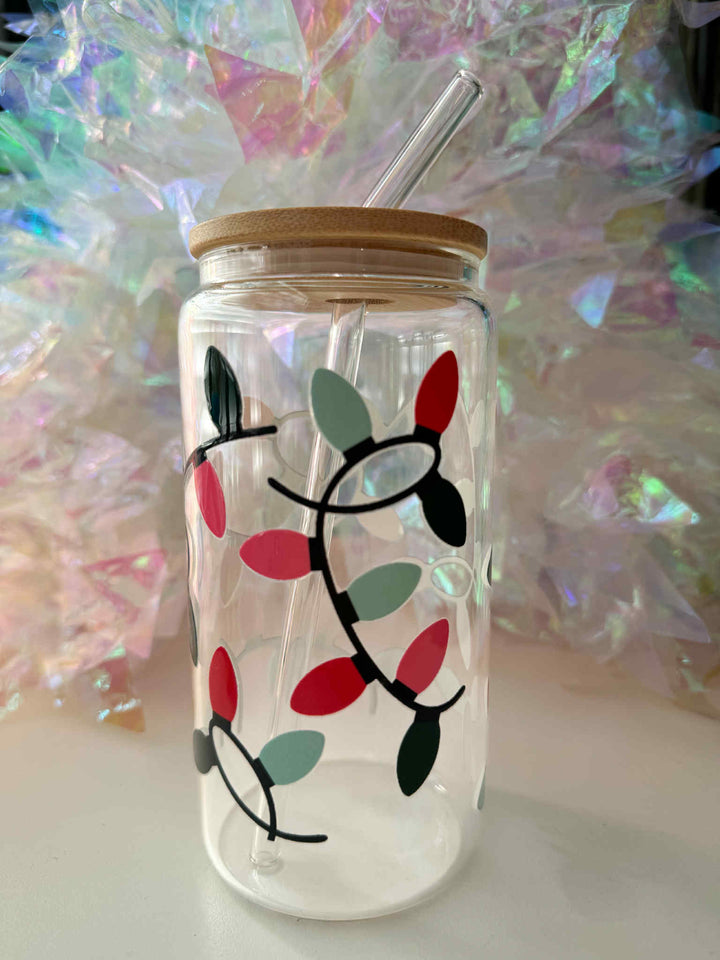 Glass Drinking Jar