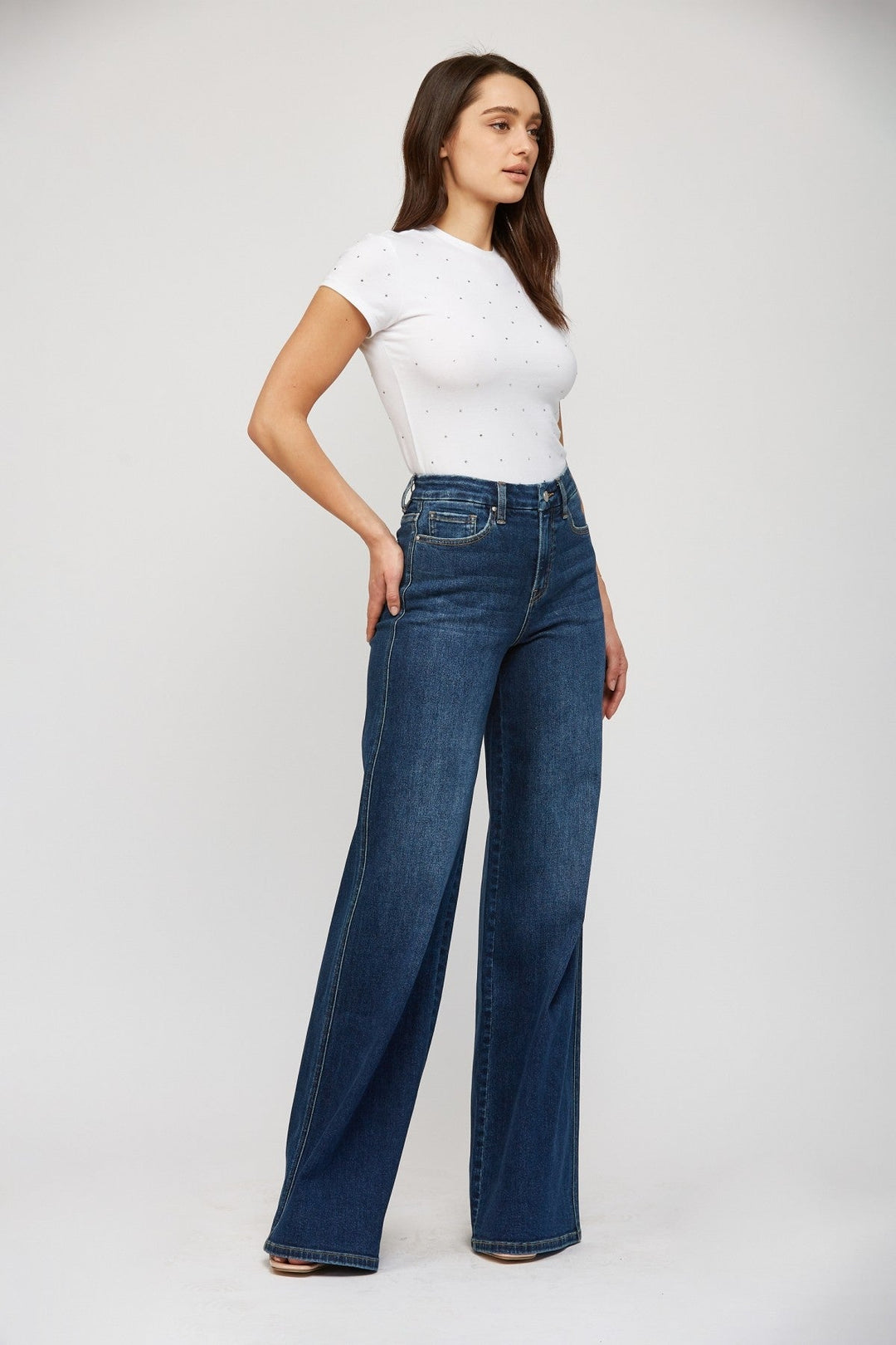 Mica Super High Rise Skater Denim