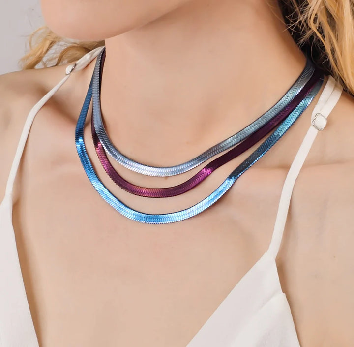 Herringbone Chain Necklace