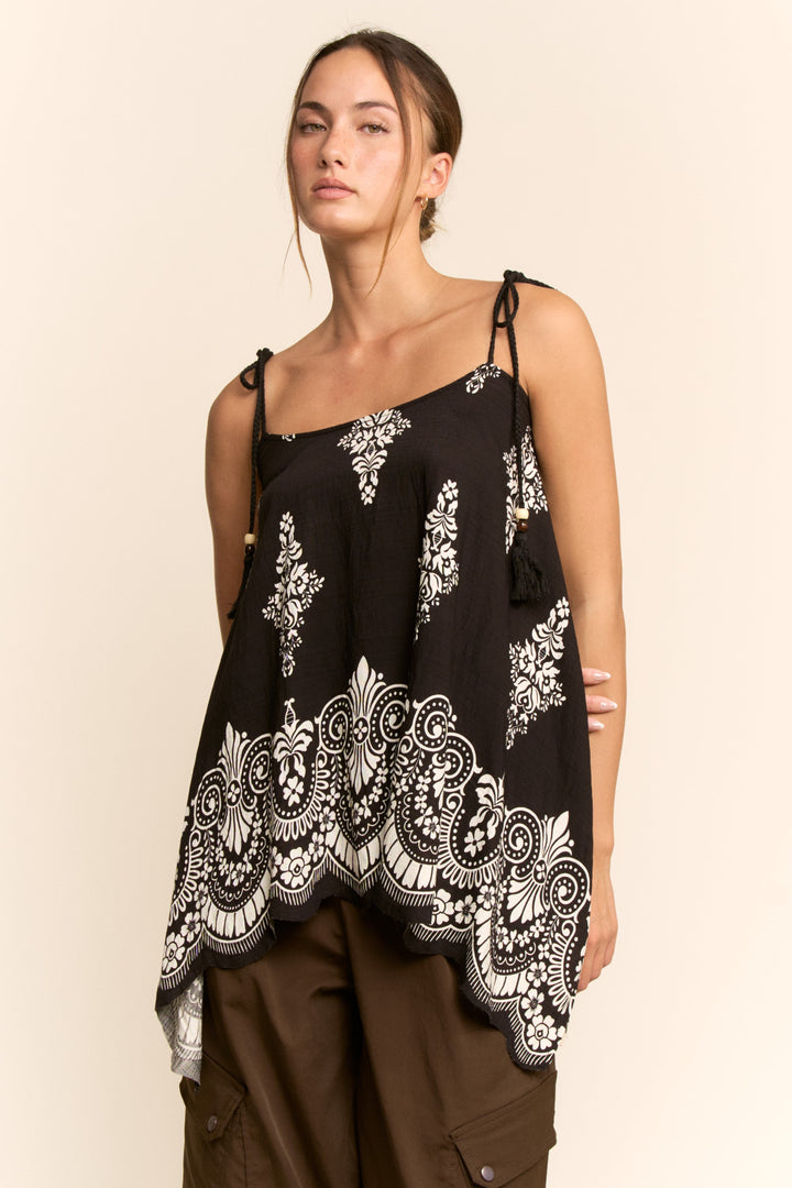 Boho Breeze Two Tone Cami