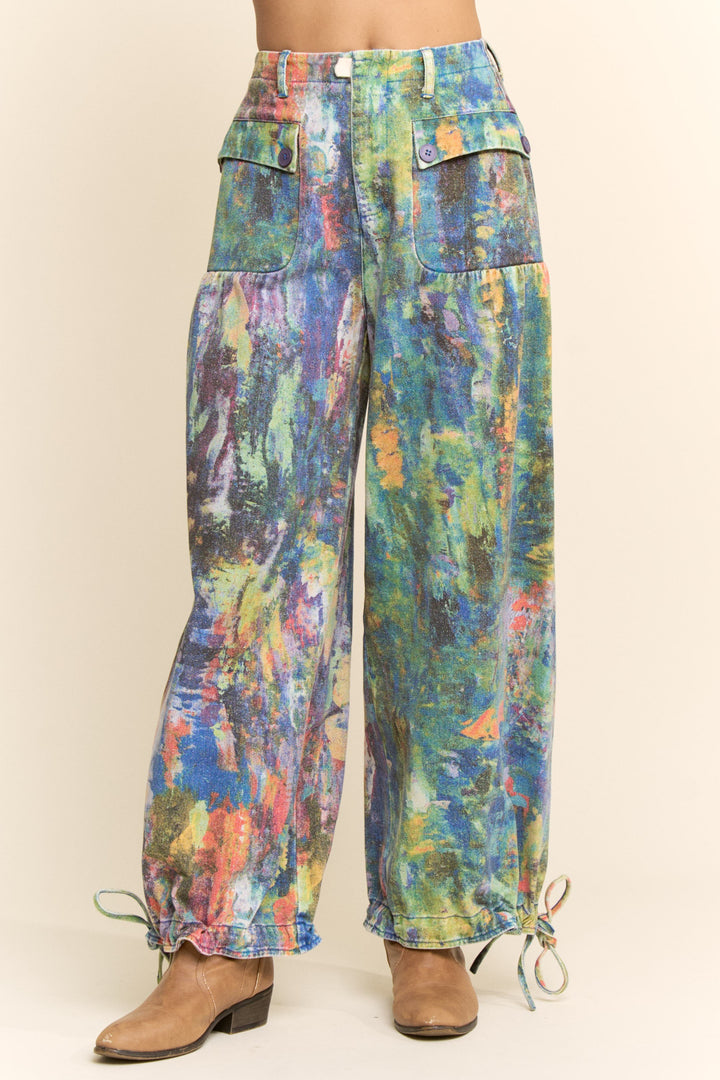 Abstract Muse Pant