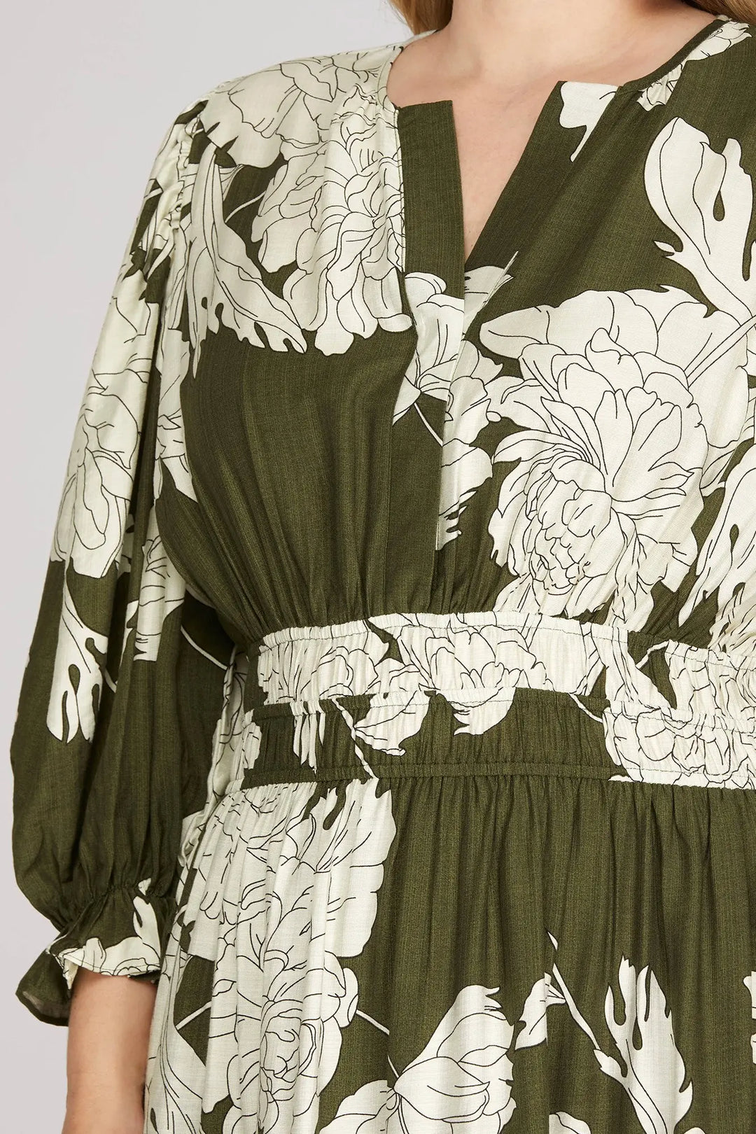 The Olive Midi Dress