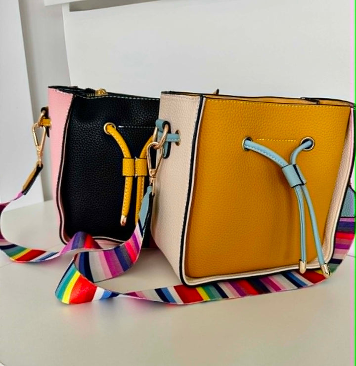 The Color Pop Bucket Bag