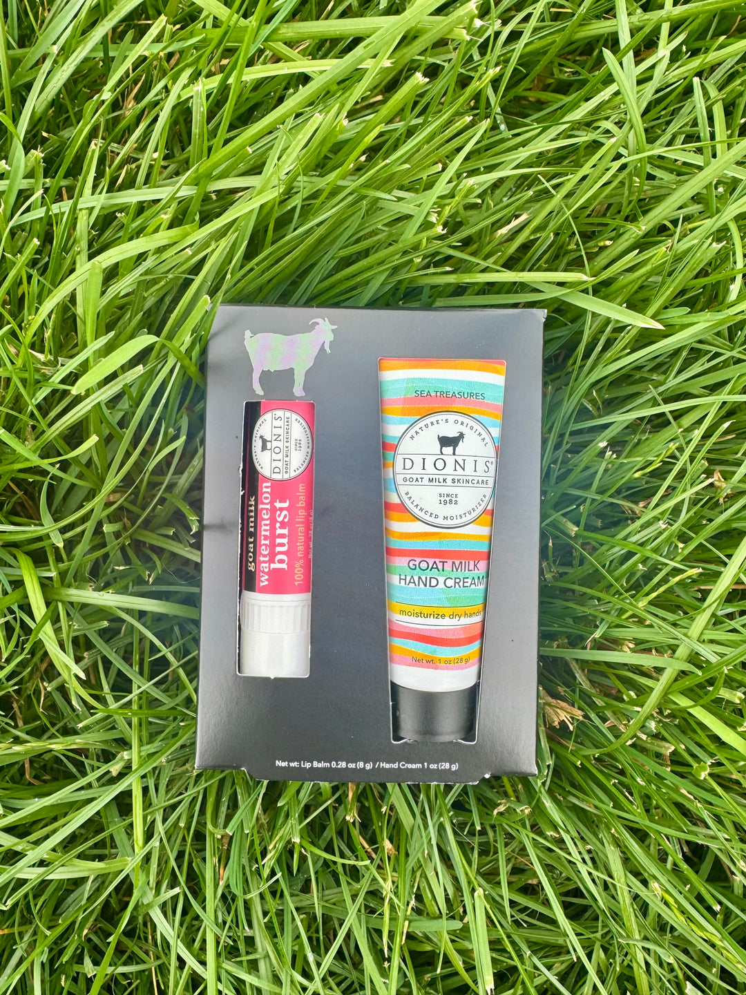 Dionis Goat Milk Hand Cream &amp; Lip Balm Gift Sets