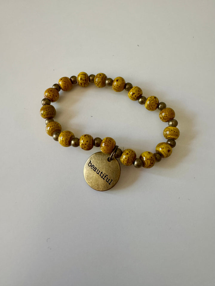 Clay Beaded Bracelet