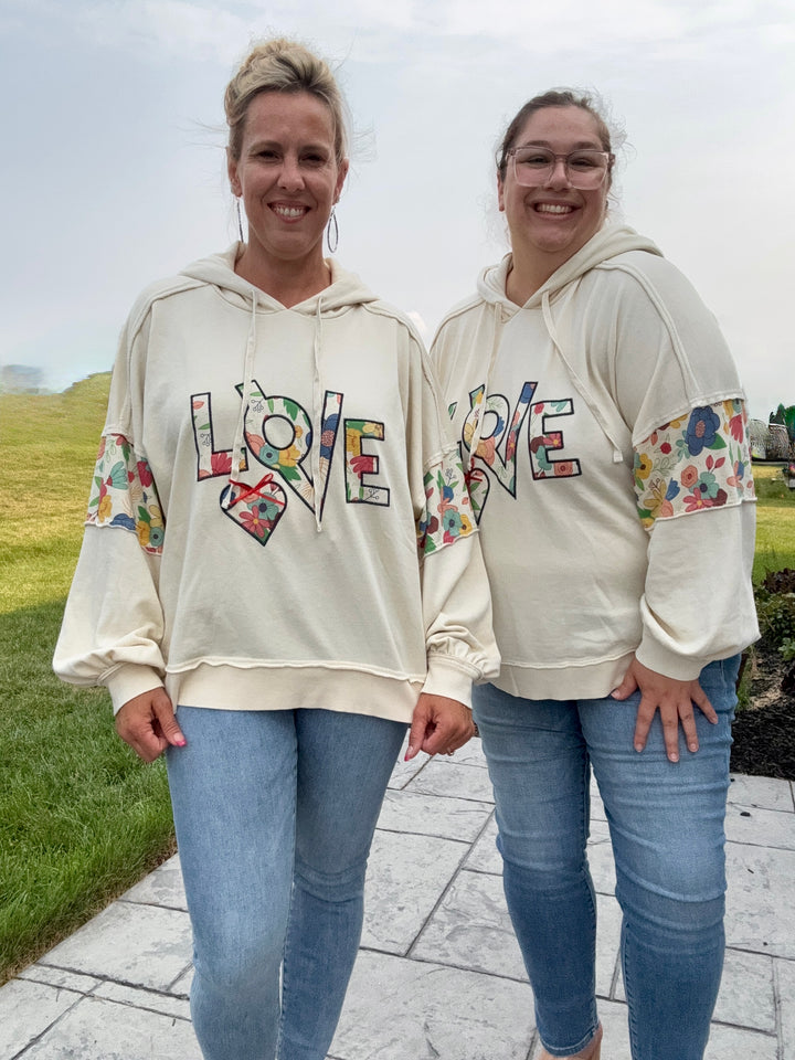 The Love Blooms Hoodie