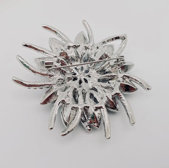 Blue Snowflake Brooch