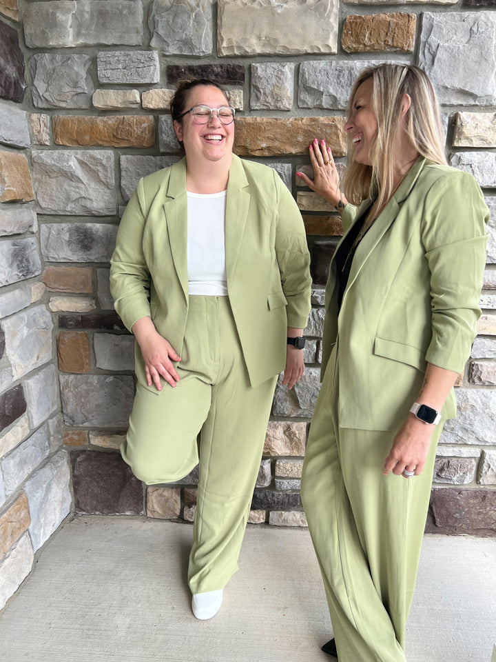 Pistachio Wide Leg Pant