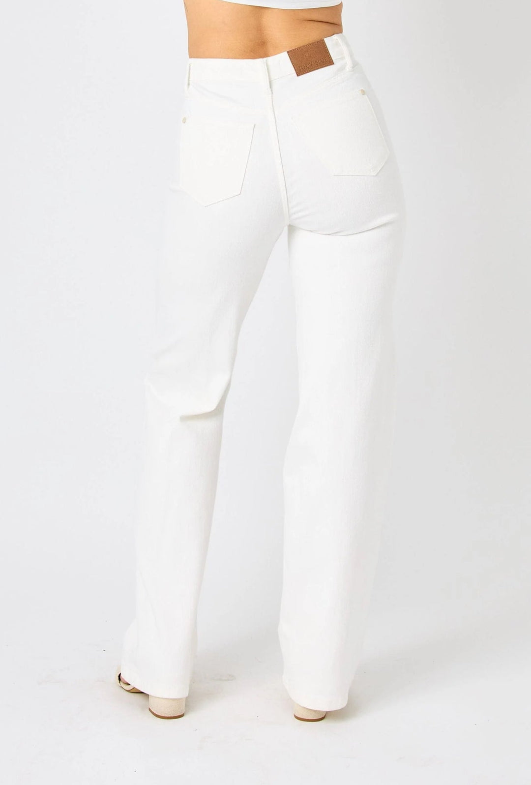 Judy blue White  Braided Denim Jeans