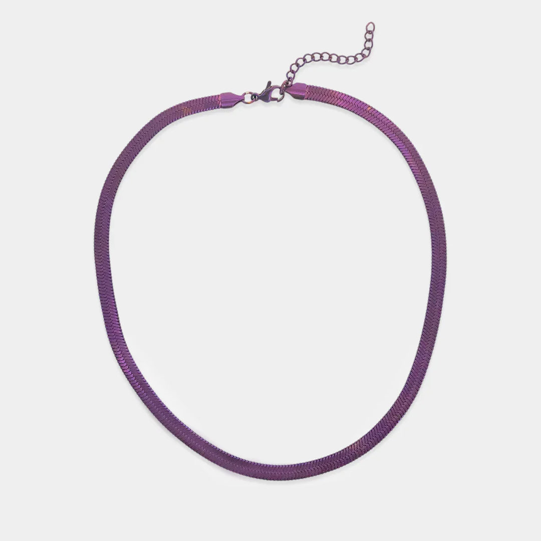 Herringbone Chain Necklace