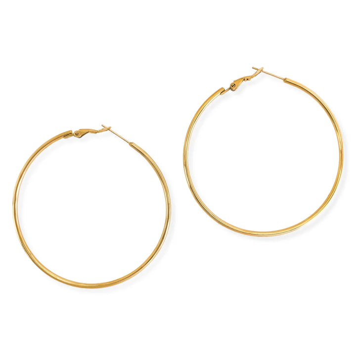 Gold Hoop Earring