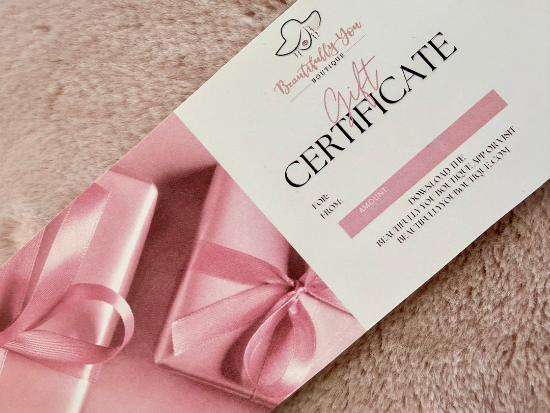 Gift Certificates