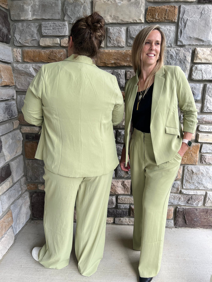 Pistachio Wide Leg Pant