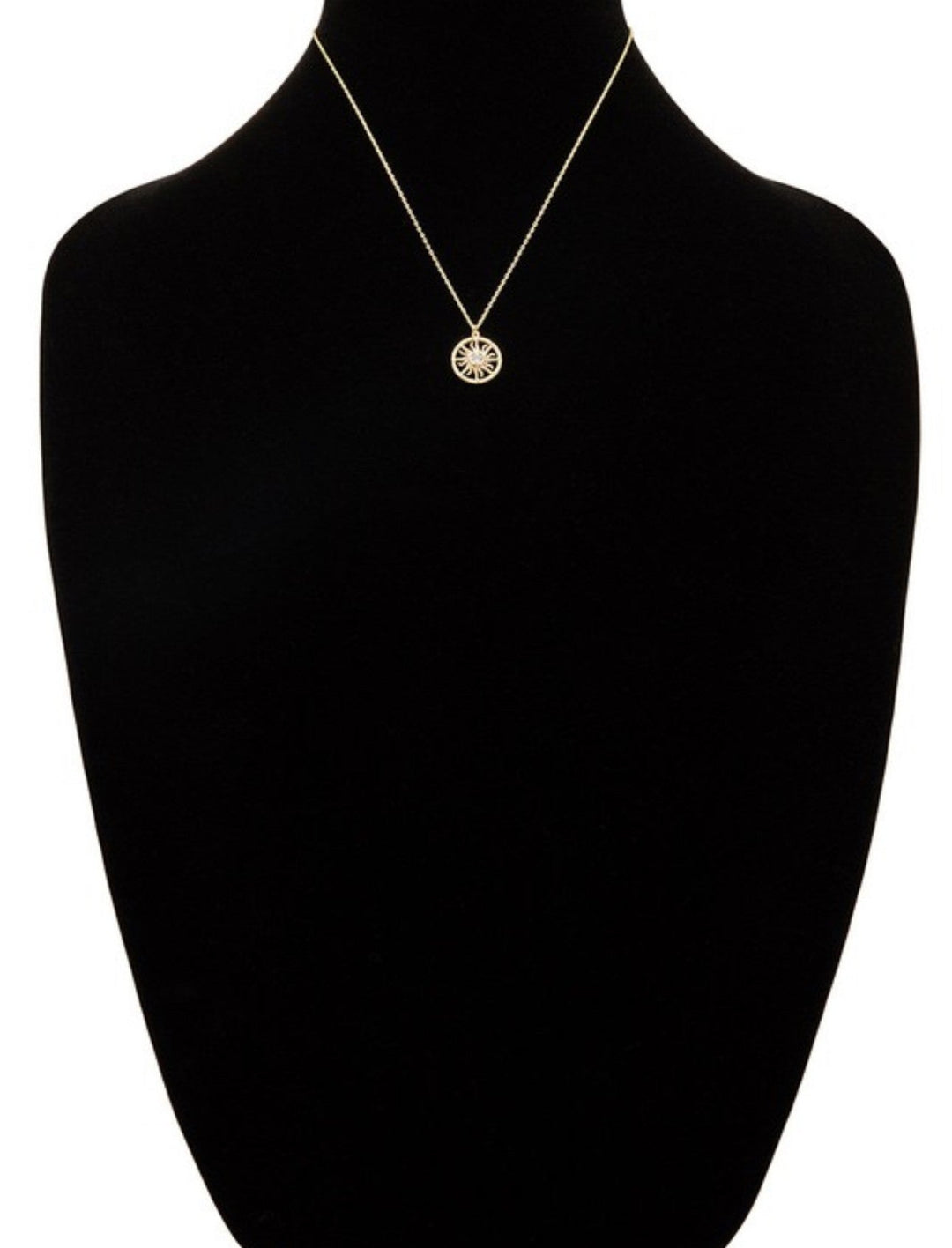 Sun Pendant Necklace