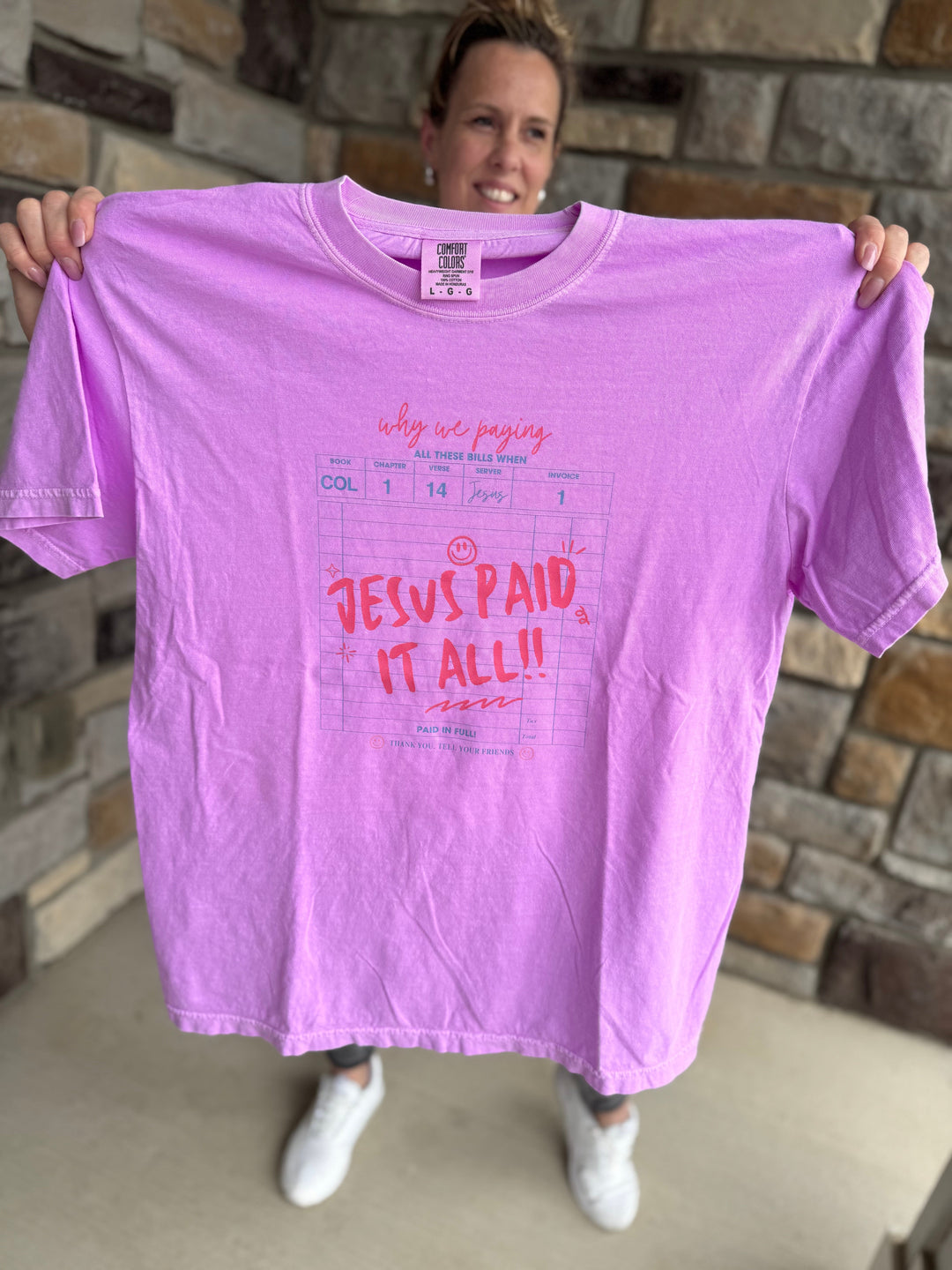 Jesus Paid it All Tee