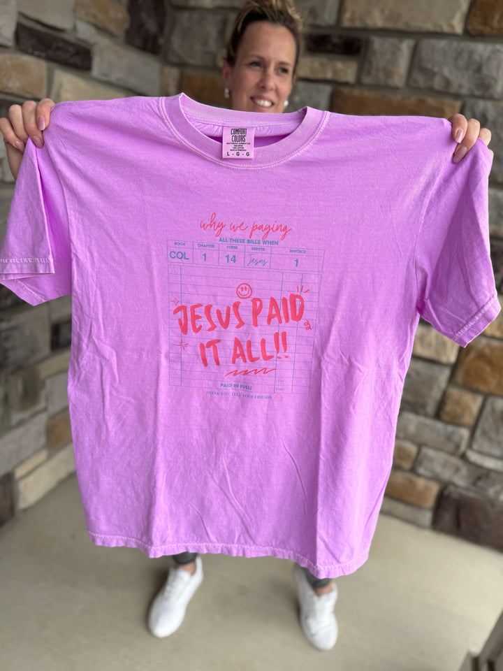 Jesus Paid it All Tee
