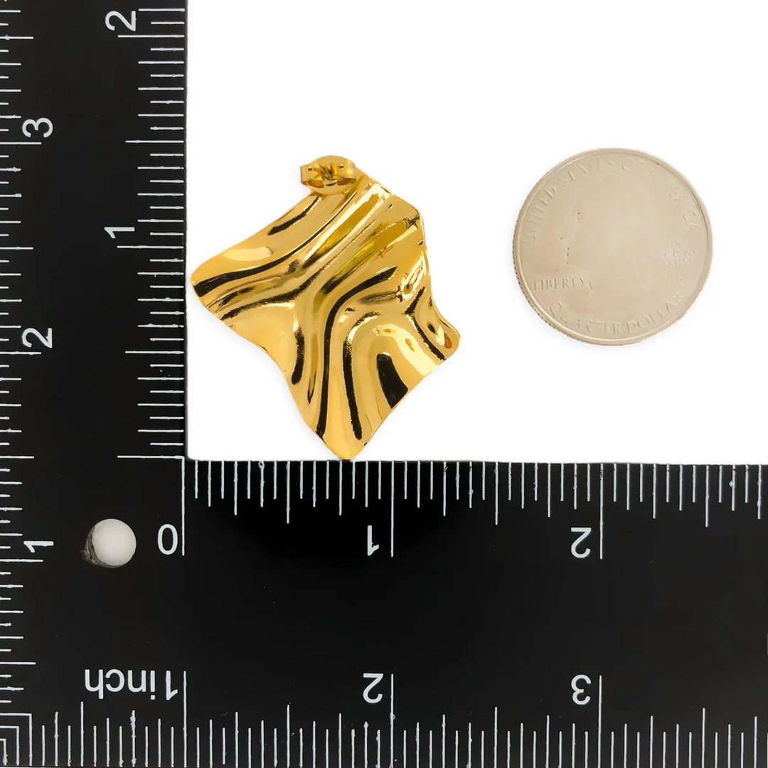 Abstract Wavy Earrings