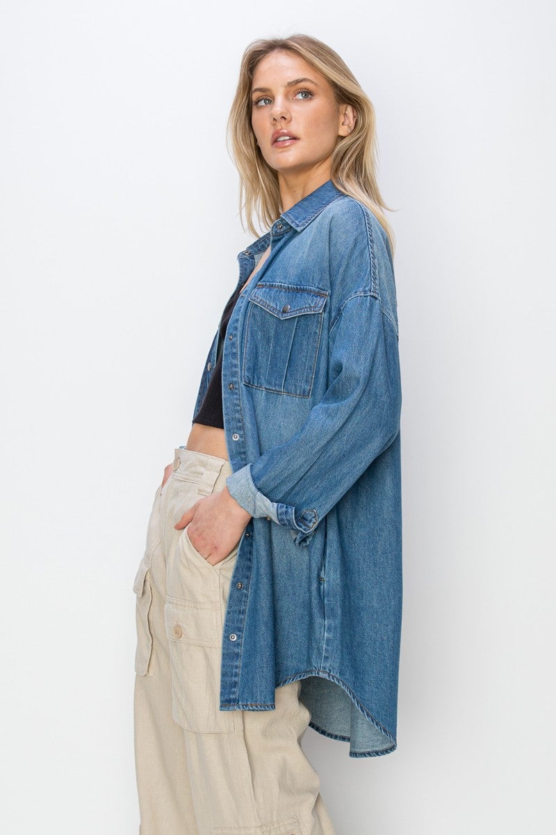 Denim Jean Shirt