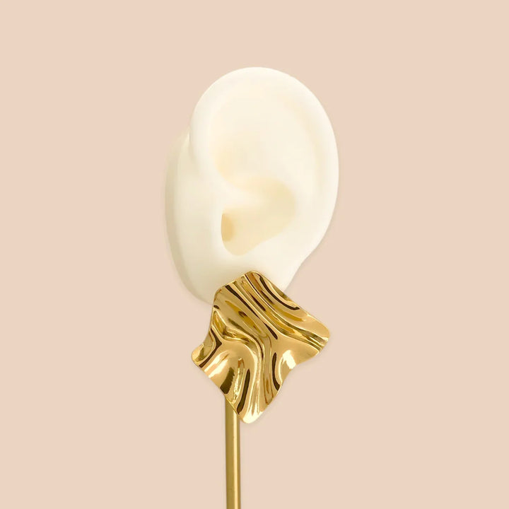Abstract Wavy Earrings