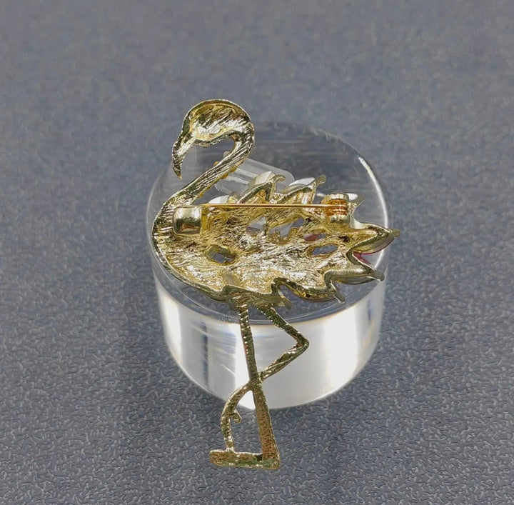 Flamingo Brooch