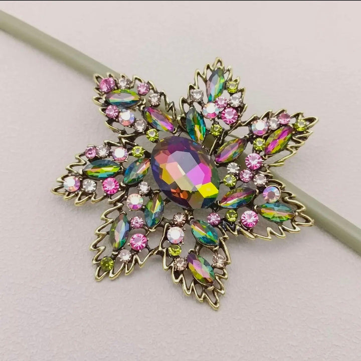 Vintage Flower Brooch