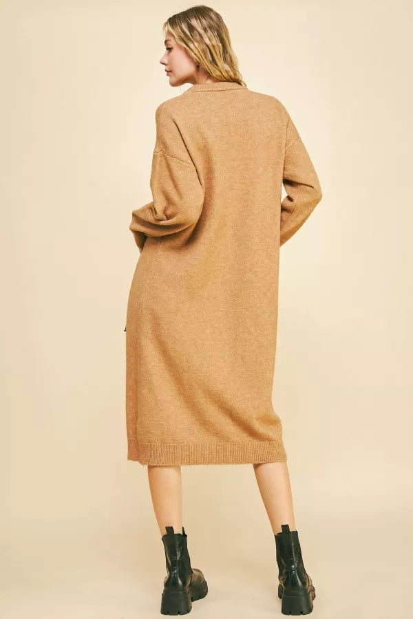 Carmel Knit Tunic Sweater