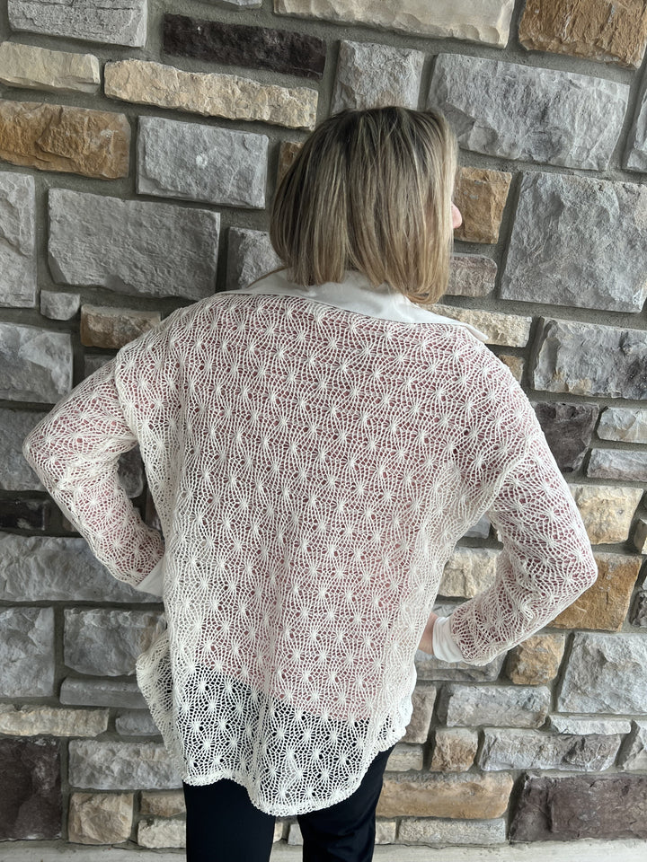 Jacqueline Crochet Shirt