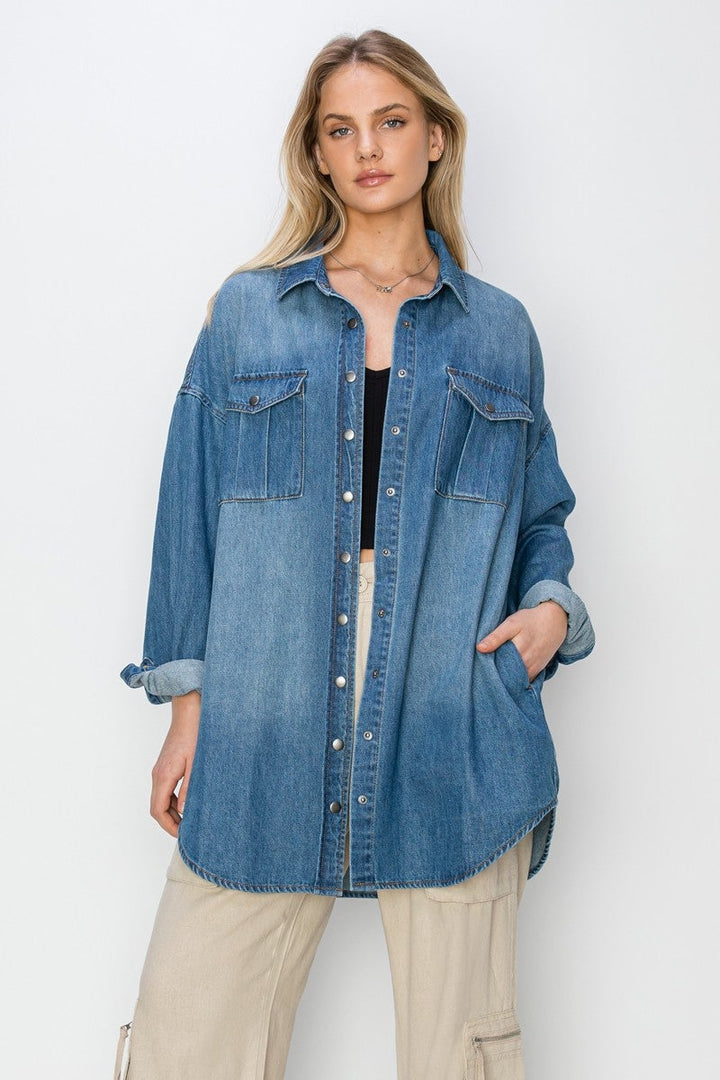 Denim Jean Shirt