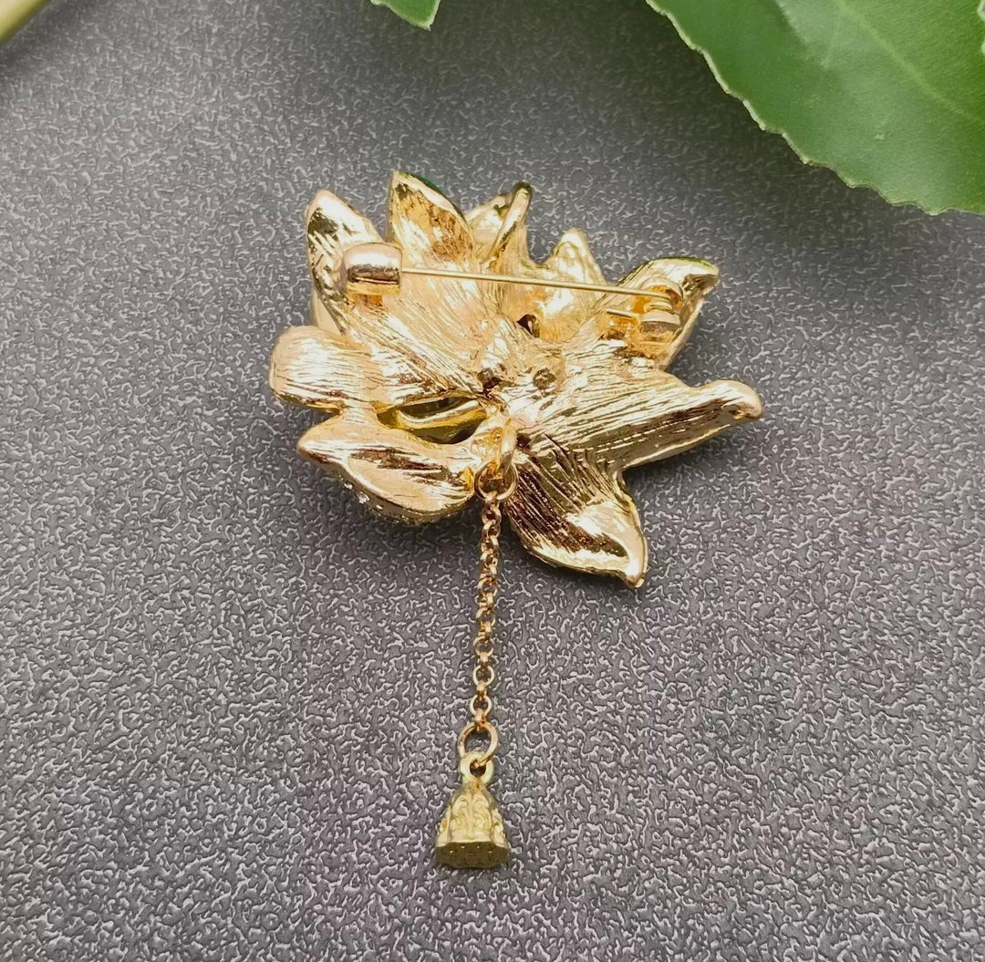 Lotus Brooch