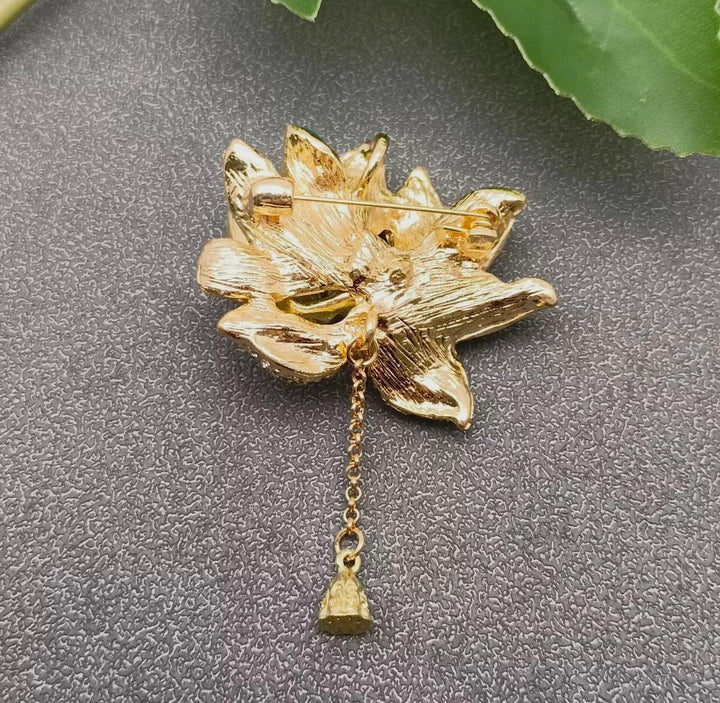 Lotus Brooch