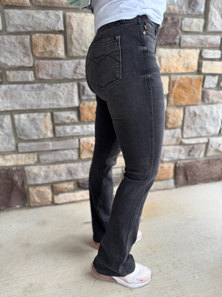 Judy Blue Black Bootcut Denim Jeans