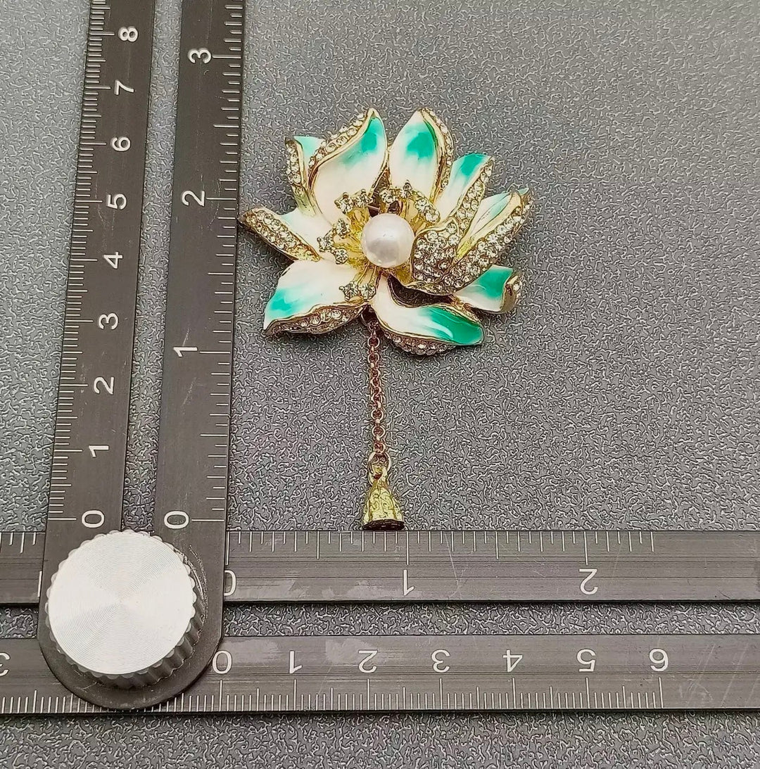 Lotus Brooch
