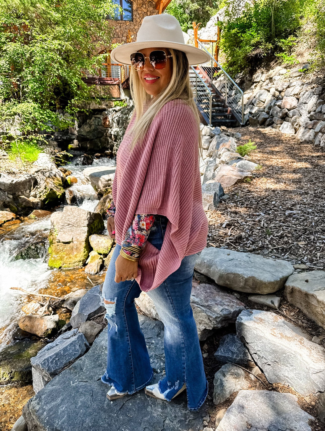 Meg Pullover Poncho