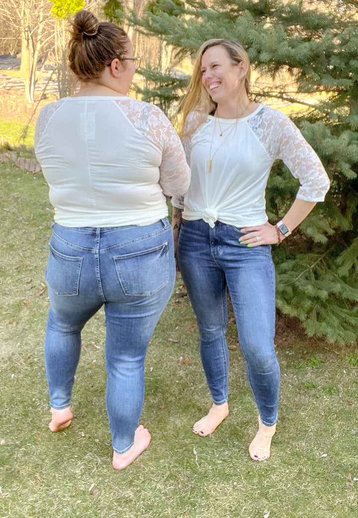 Judy Blue High Waisted Skinny Denim Jeans