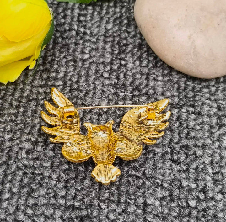 Vintage Owl Brooch