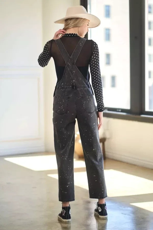 Rhinestone All Over Mesh Bodysuit