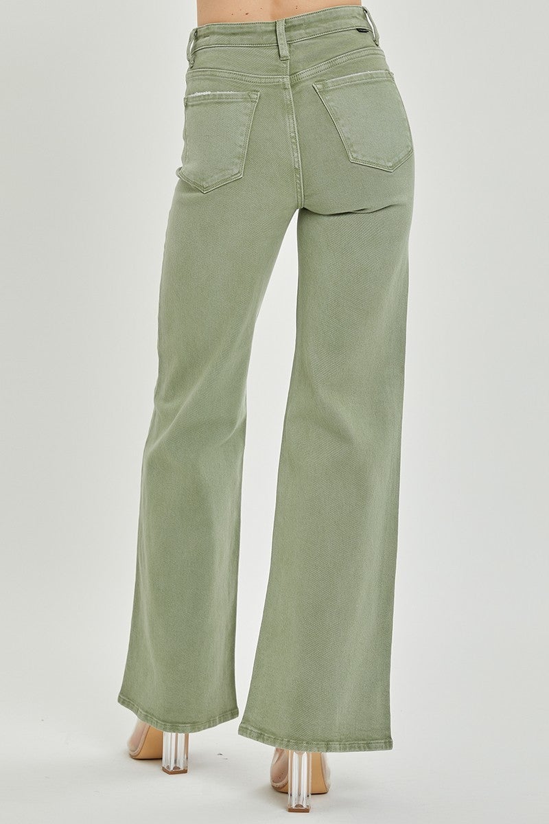 Flap Down Denim Jeans